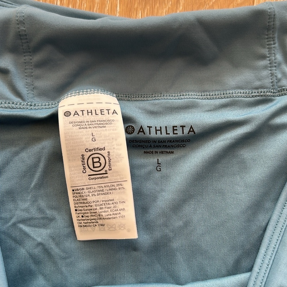 NWOT Athleta Essential Swim Boy Short Size Large - Picture 5 of 8